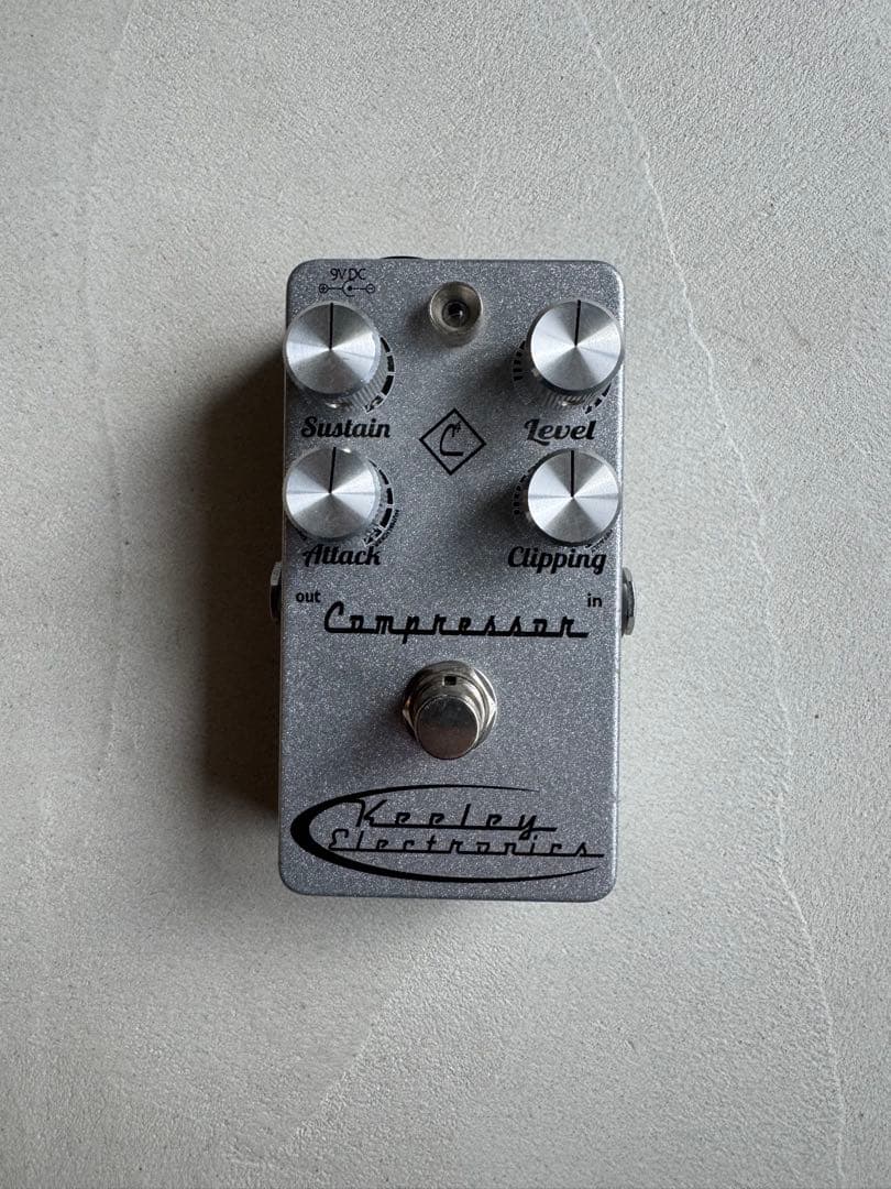 Keeley Compressor C4 シルバーノブ 初期 4ノブ 動作確認済