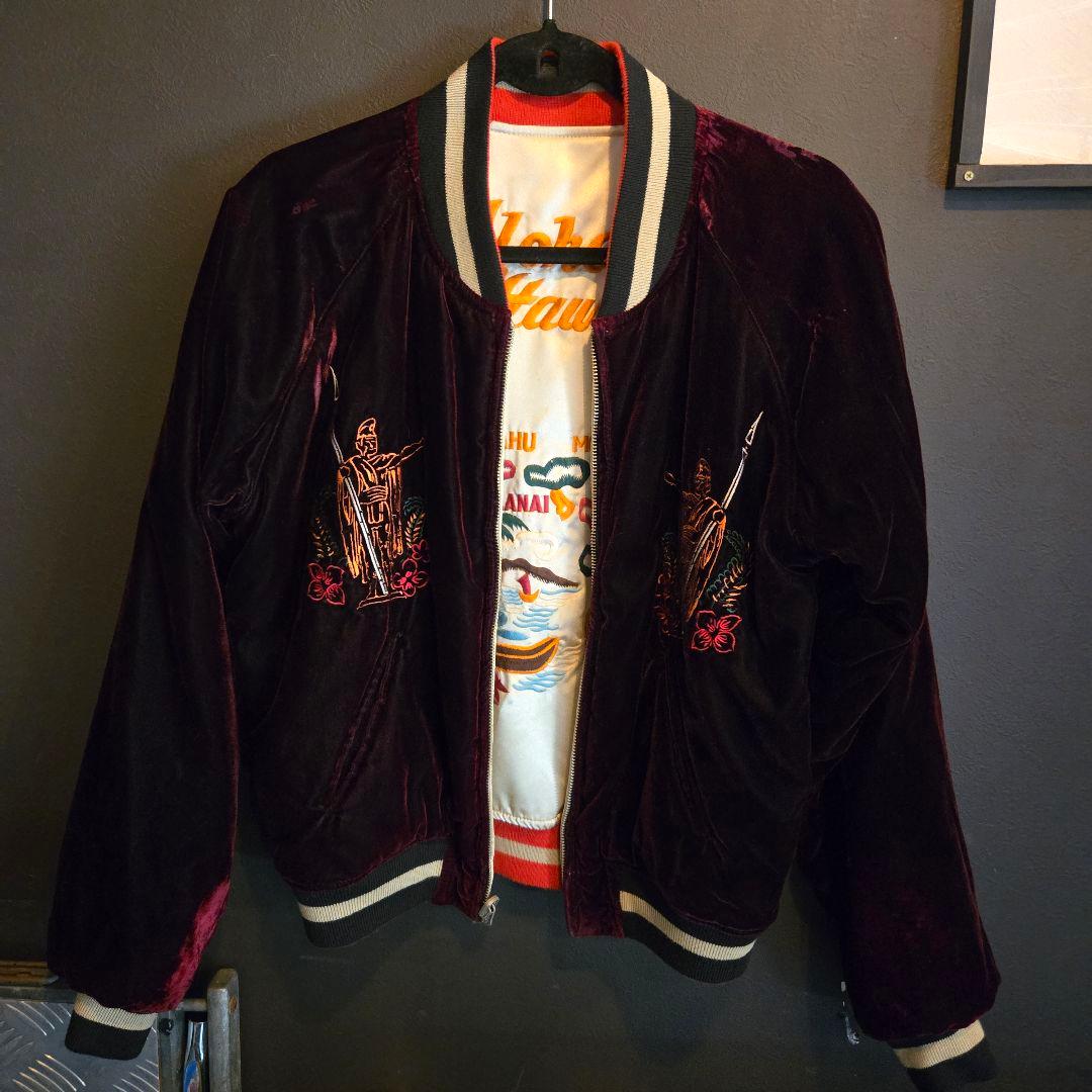 Y*E様 20年以上前の スカジャン URBAN HILLS リバーシブル