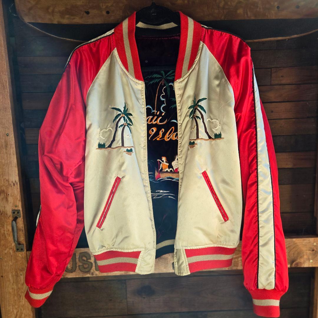 Y*E様 20年以上前の スカジャン URBAN HILLS リバーシブル