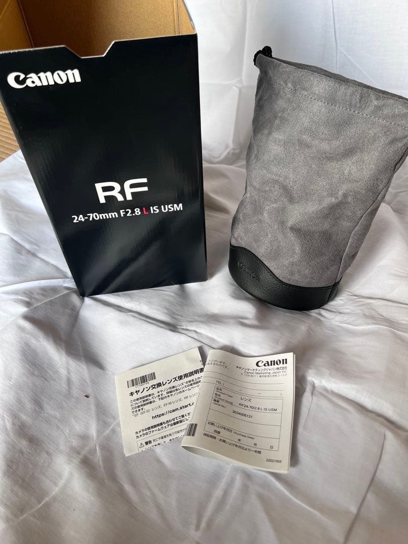 Canon RFレンズ RF24-70mm F2.8 L IS USM 美品