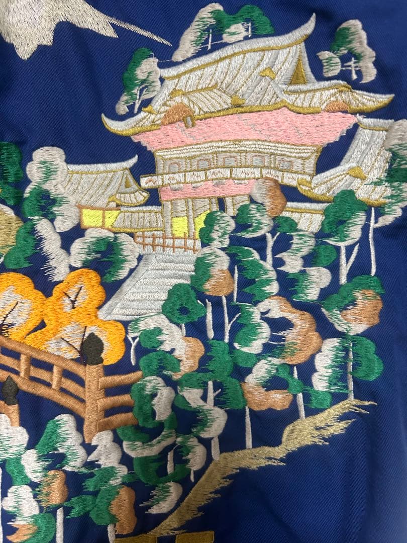 WAREHOUSE硫黄島スカジャン別珍リバーシブル　サイズ36 ベロア