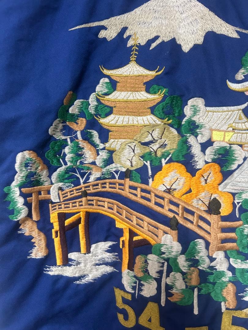 WAREHOUSE硫黄島スカジャン別珍リバーシブル　サイズ36 ベロア