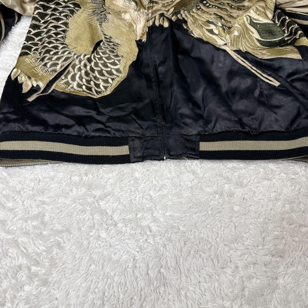 SCRIPT 花旅楽団 鳳凰 スカジャン XL 和柄 刺繍 希少モデル