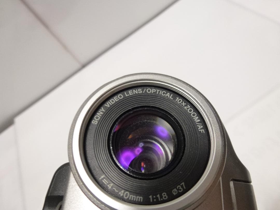 動作品 Mini DV　ソニーデジタルビデオカメラ　SONY DCR-TRV7