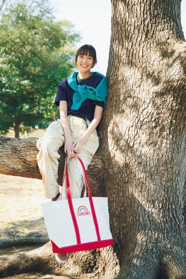 6241 L.L.Bean トートバッグ ラージ 緑 チャック付