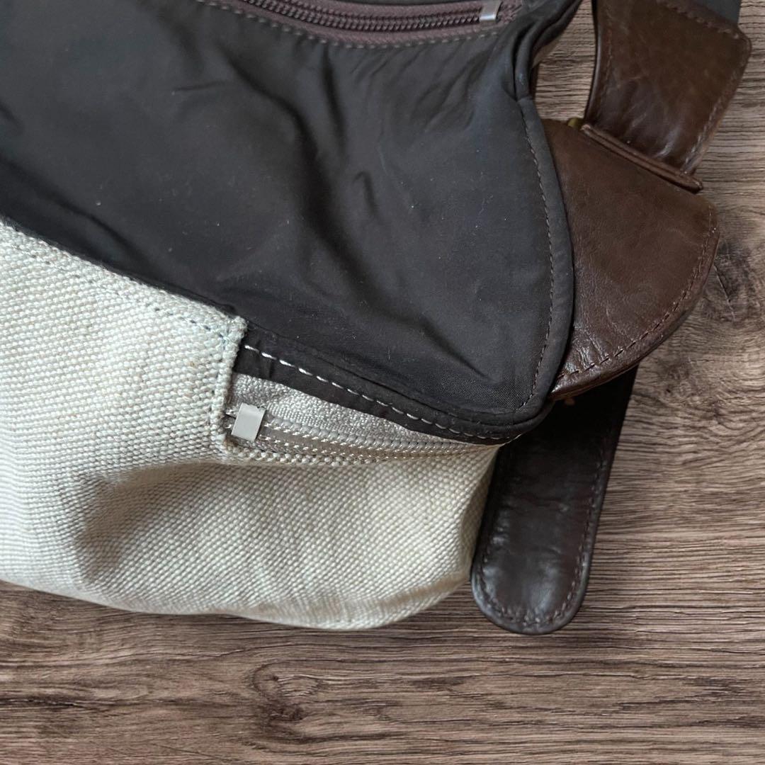 MESSAGE 蔵前街歩き リュック レザー 職人製 日本製 WH/BR