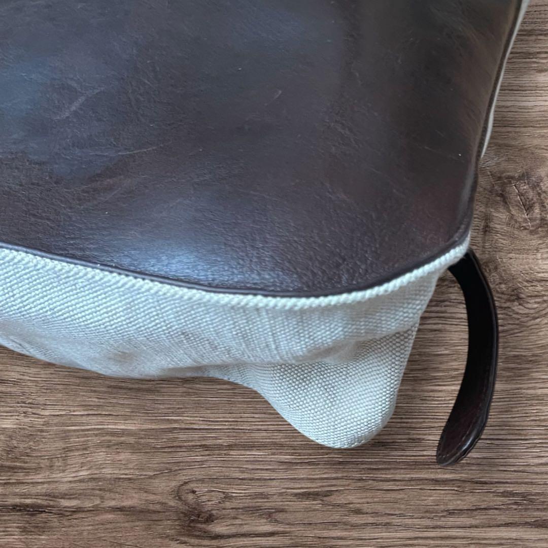 MESSAGE 蔵前街歩き リュック レザー 職人製 日本製 WH/BR