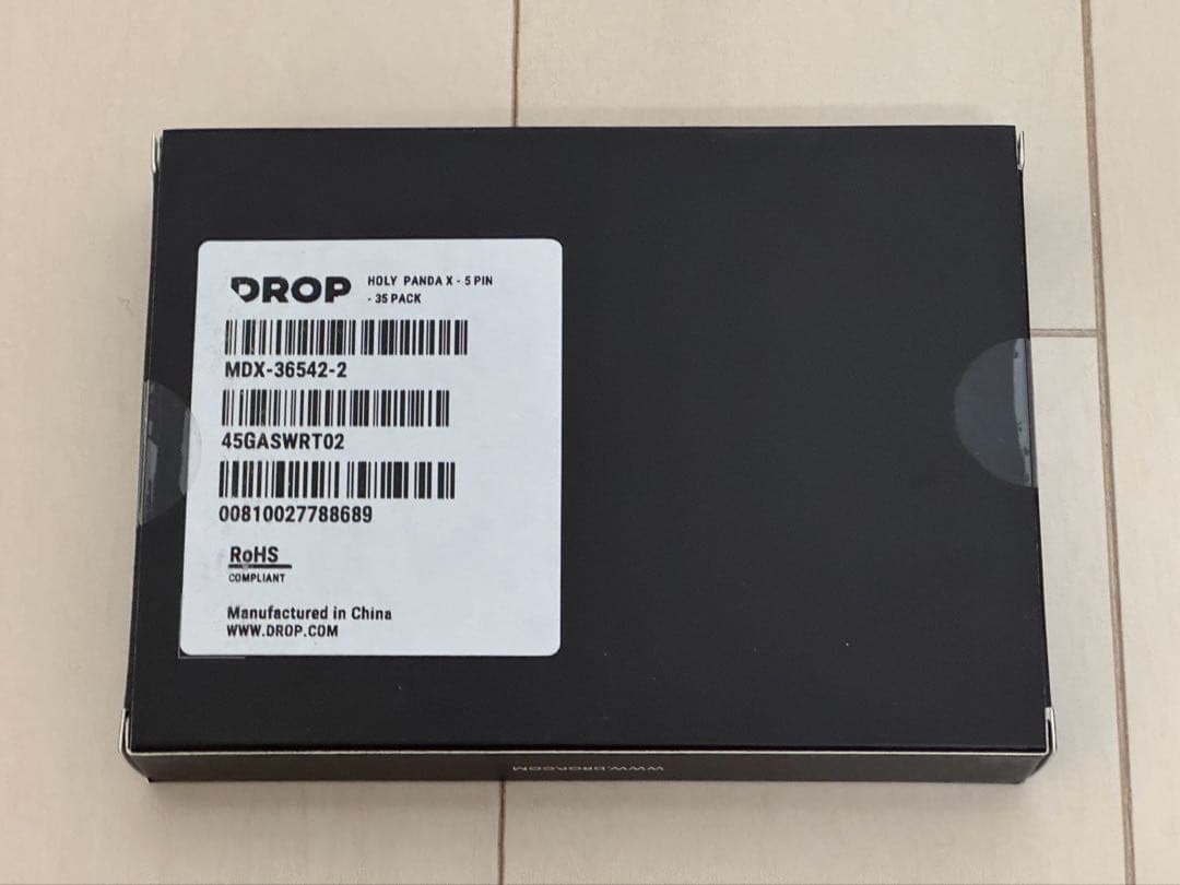 DROP HOLY PANDA X キースイッチ 105個