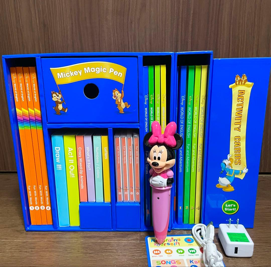 【美品】ミッキーマジックペン　DWE ミニー　ディズニー　アドベンチャーセット