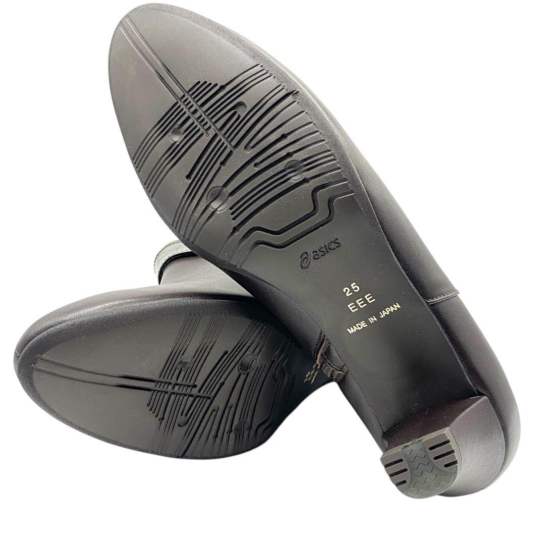 【未使用☆半額以下】ASICS WALKINGベルト付きショートブーツ ブラウン