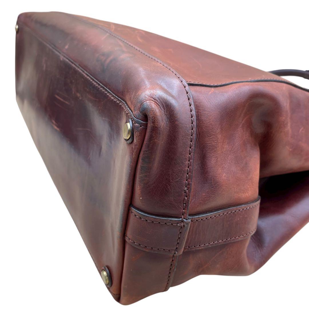 激シブ✨GANZO オープントートバッグ GUD ボルドー ガンゾ ビジネス