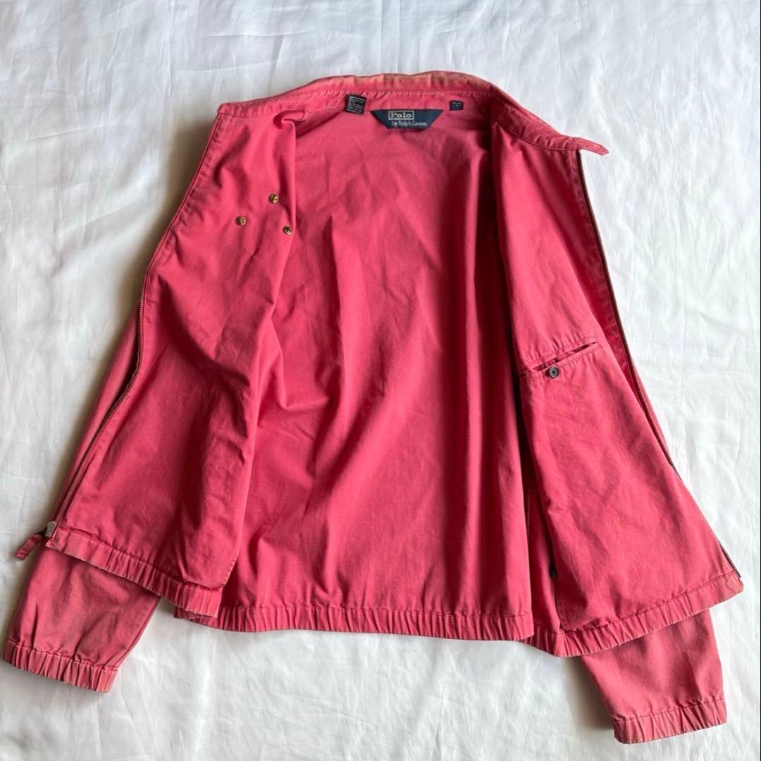 ラルフローレン　スイングトップ　サーモピンク　Lサイズ　ブルゾン　90s