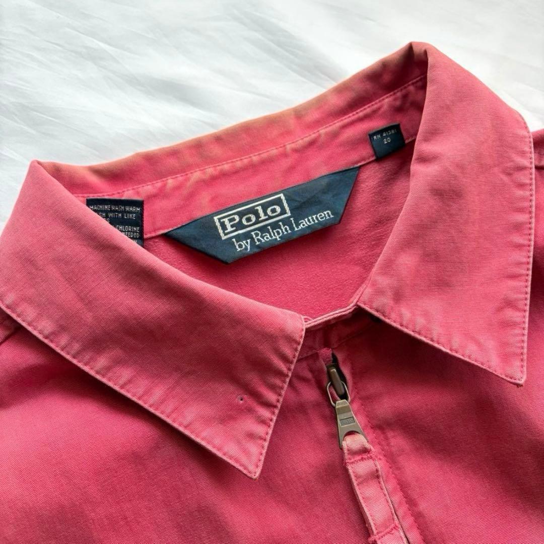 ラルフローレン　スイングトップ　サーモピンク　Lサイズ　ブルゾン　90s