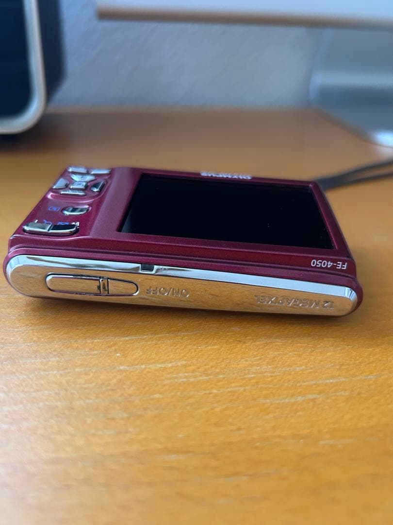 OLYMPUS FE レッド FE-4050 コンパクトデジタルカメラ