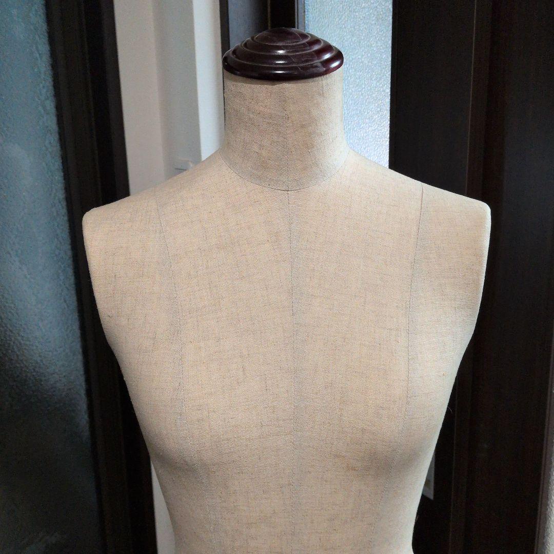 中型ベージュファブリックマネキン