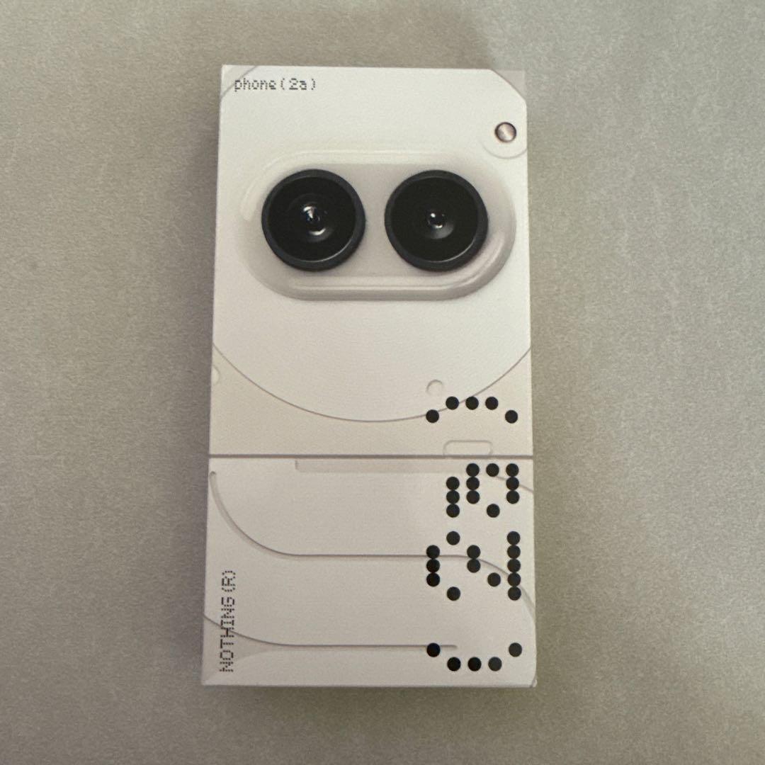 【新品未開封Nothing Phone(2a)12GB+256GBミルク2万円引
