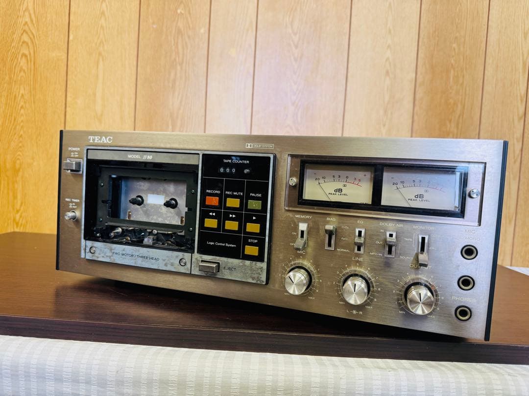 TEAC FF-80 ティアック カセット カセットデッキ②