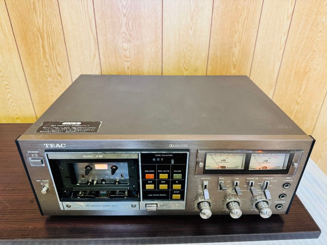 TEAC FF-80 ティアック カセット カセットデッキ②