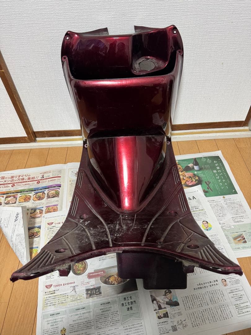 B*e様 アドレスV125g インナーカウル ワインレッド 廃盤 激レア