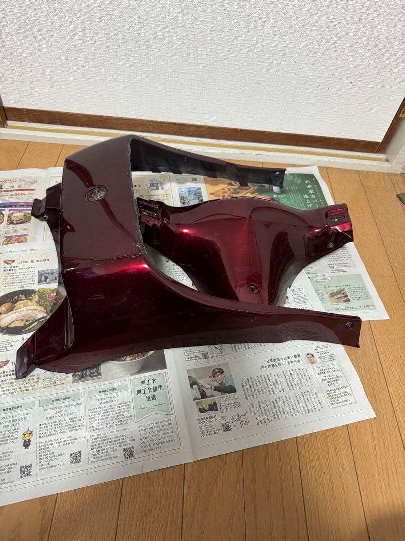 B*e様 アドレスV125g インナーカウル ワインレッド 廃盤 激レア