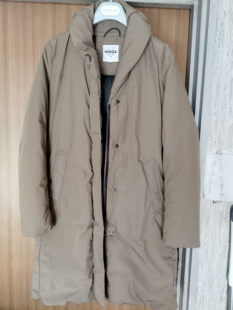 NANGA ショールカラーダウンコート