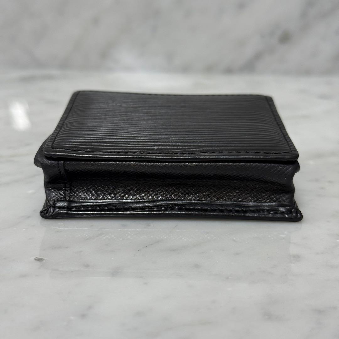 LOUIS VUITTON ルイヴィトン ケース ブラック エピ 黒 本革