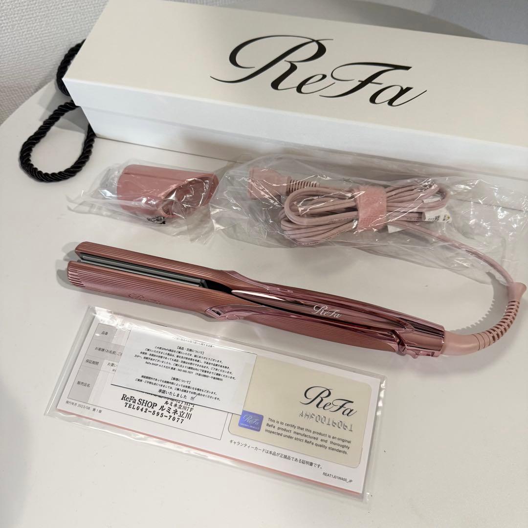 リファ ストレート アイロン プロ（ピンク）