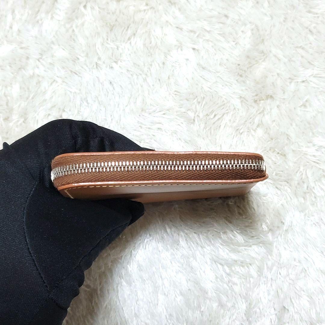 新品 Whitehouse Cox ブライドルレザー L字ファスナー ミニ財布