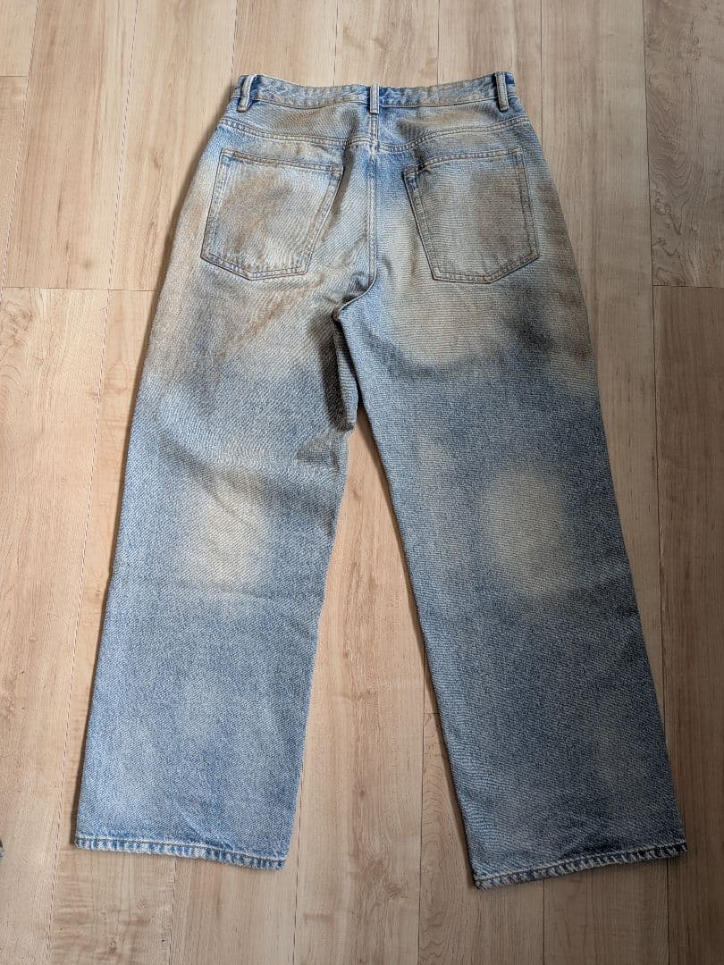 ZARA ヴィンテージ加工バギーフィットジーンズ EUR40 アクネ