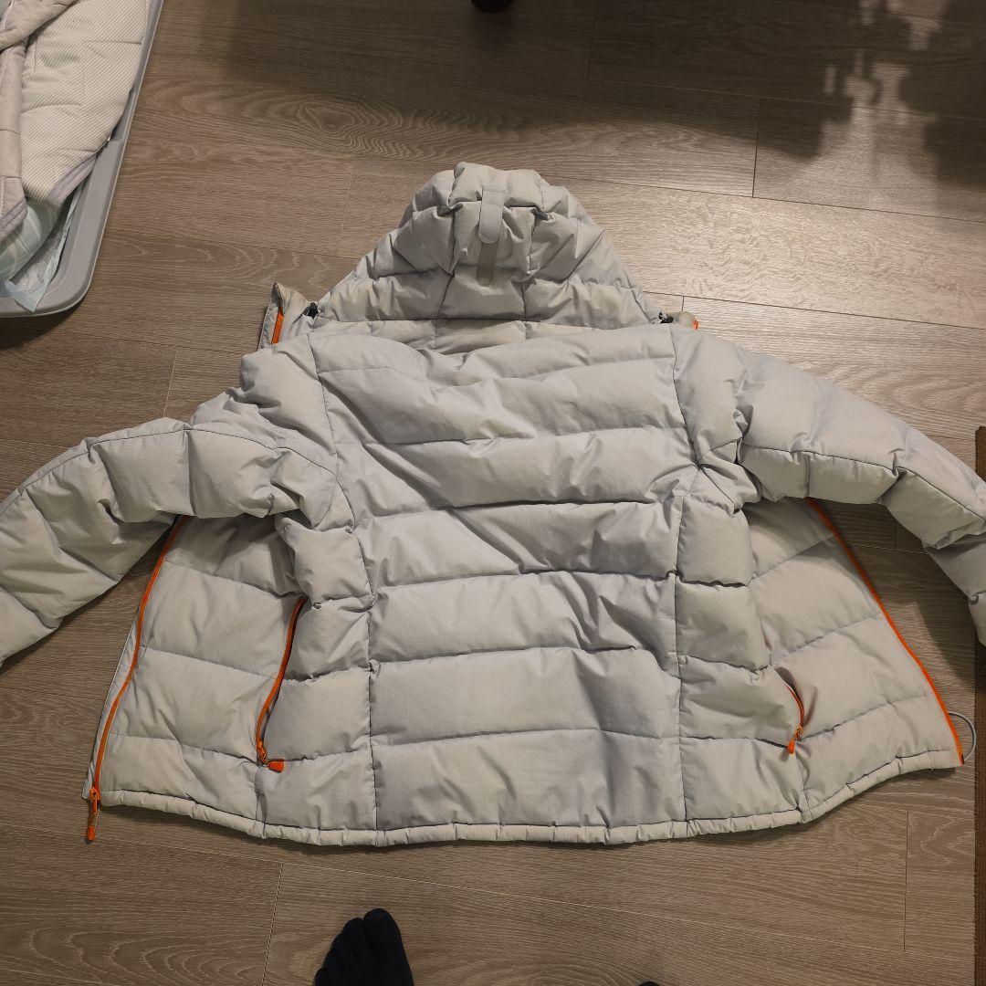 montbell Mサイズ グレー ダウンジャケット