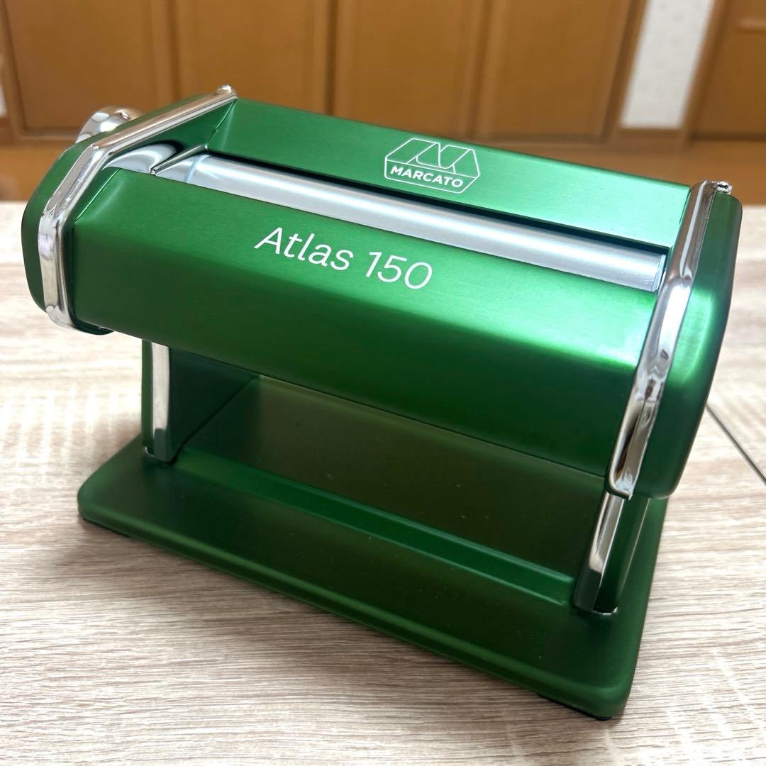 【新品未使用】MARCATO Atlas 150 パスタマシン グリーン