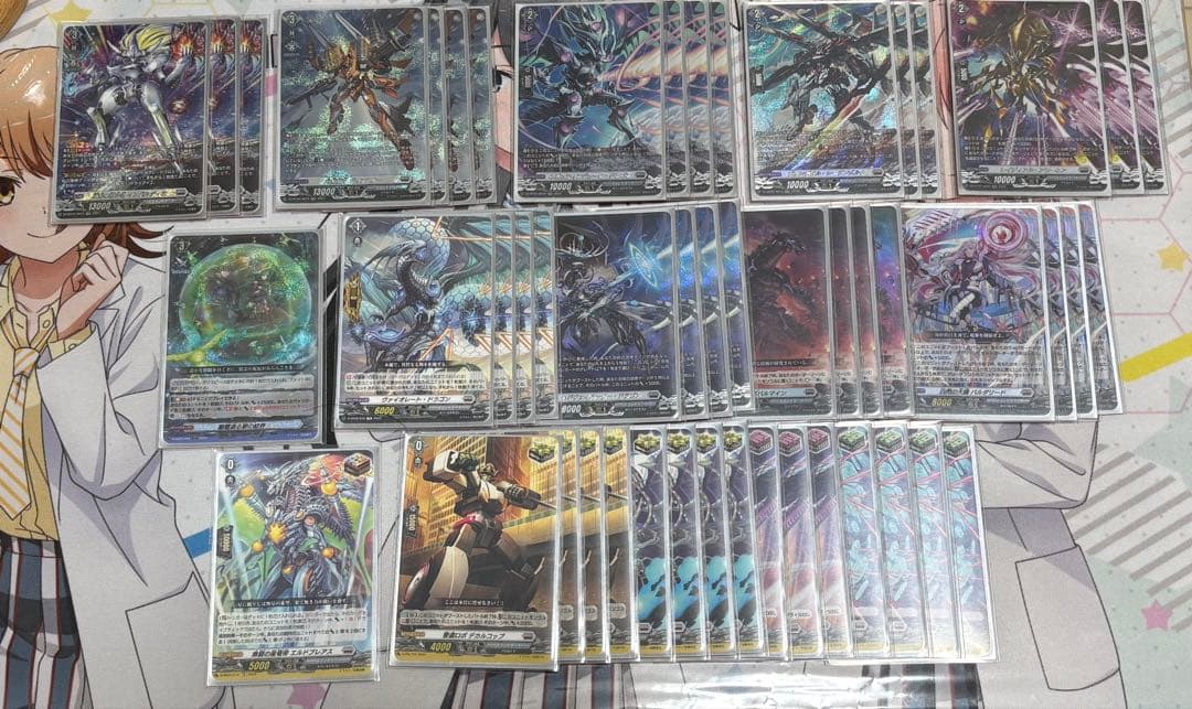 ヴァンガード デッキ　インバルディオ　SR FR センカエネルギー　有り