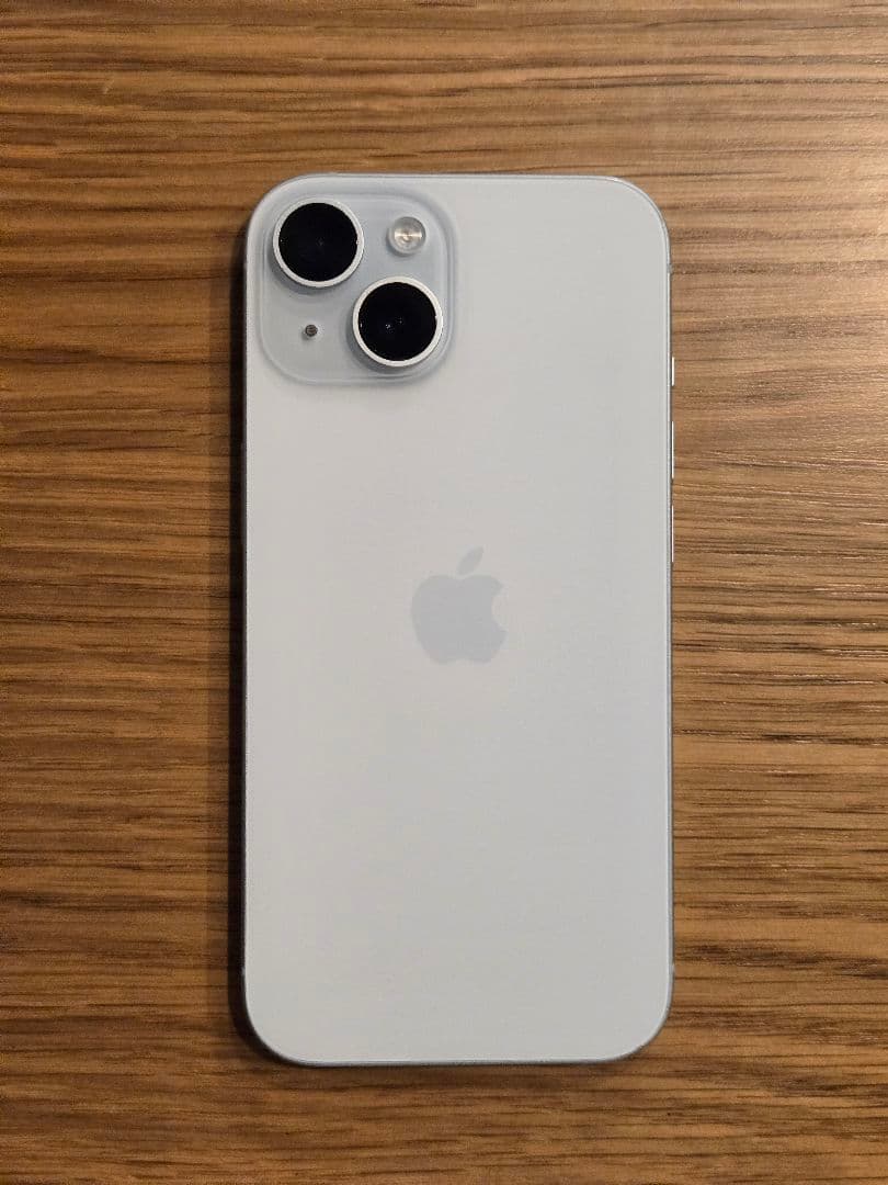 【再値下】iPhone15 256gb ブルー SIMフリー　※割れ無し