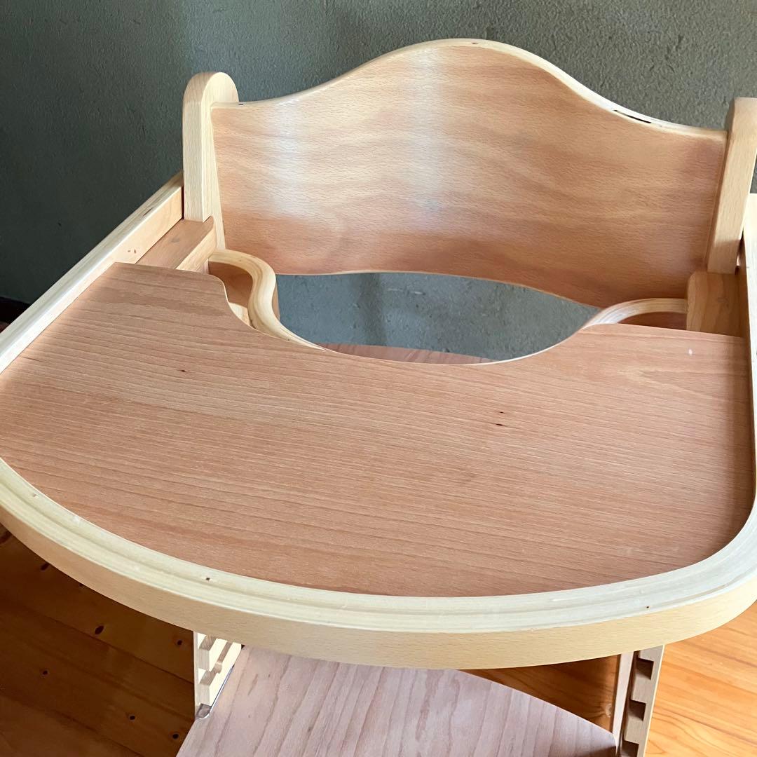 【美品】KATOJI カトージ プレミアムベビーチェア ハイチェア