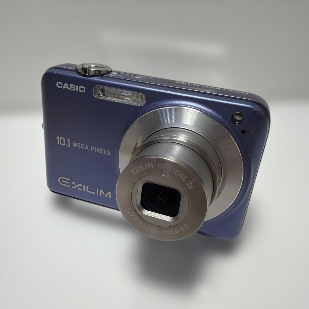 【説明書・充電器付き】CASIO コンデジ　EX-Z1080 パープル