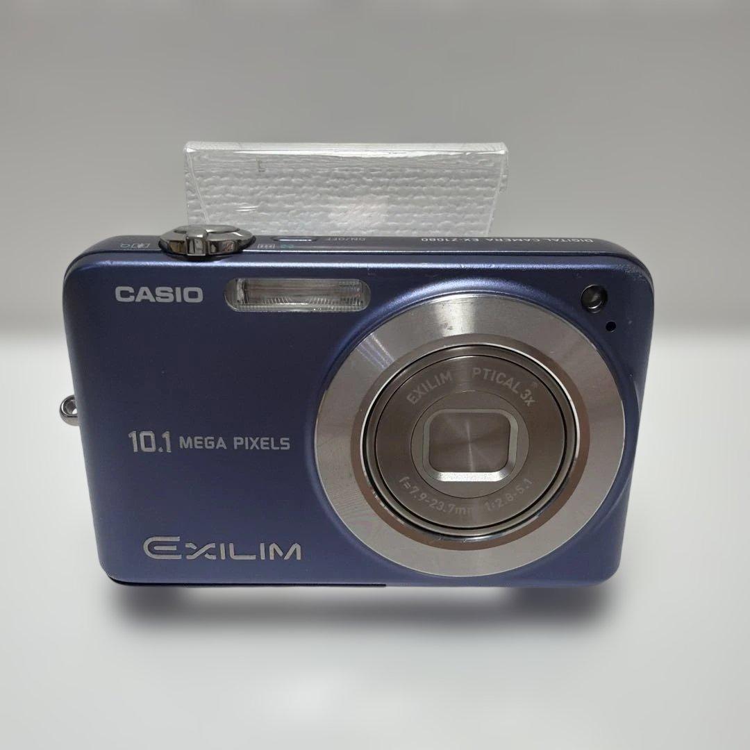 【説明書・充電器付き】CASIO コンデジ　EX-Z1080 パープル