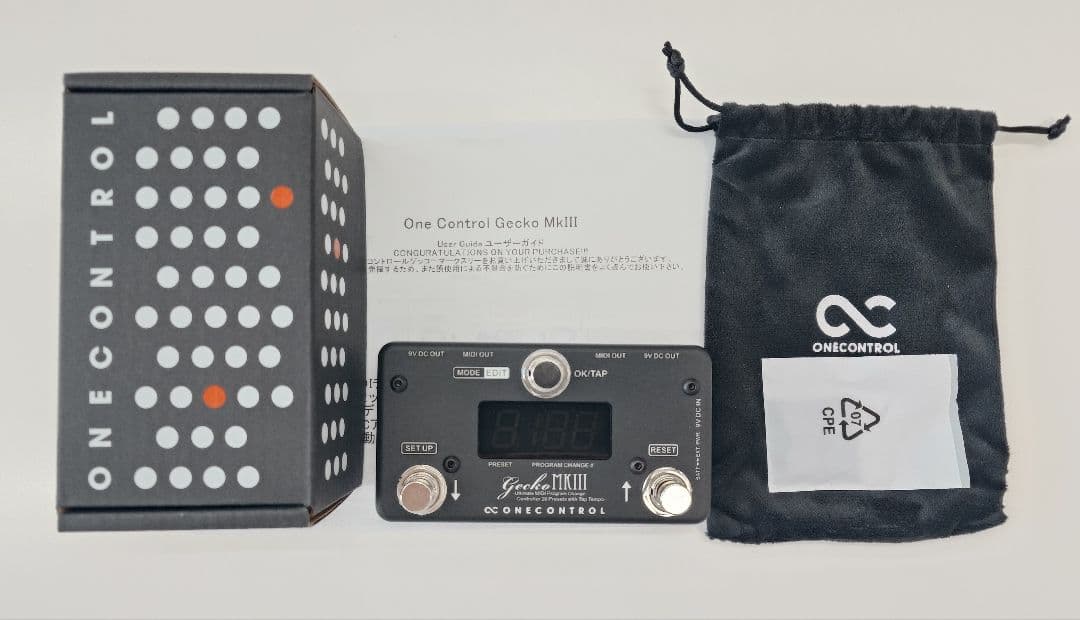 One Control Gecko MKⅢ 新品未使用
