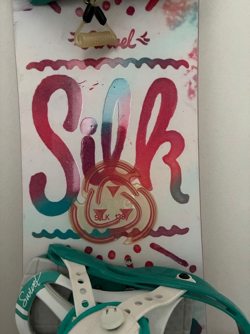 美品　SWIVELスウィベル　レディース　スノーボード4点　138cm