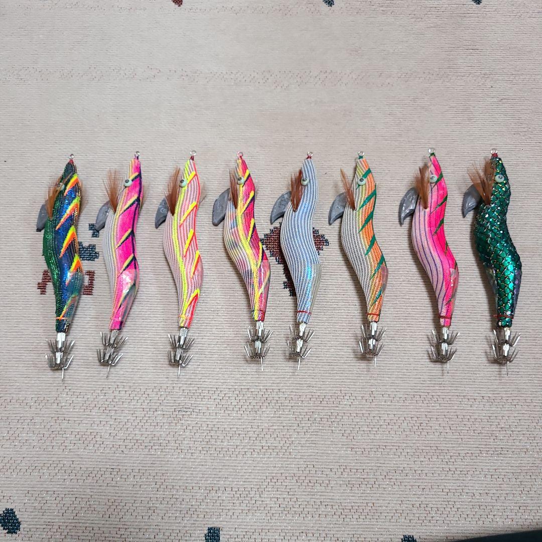 餌木猿3.5号中古8点セット