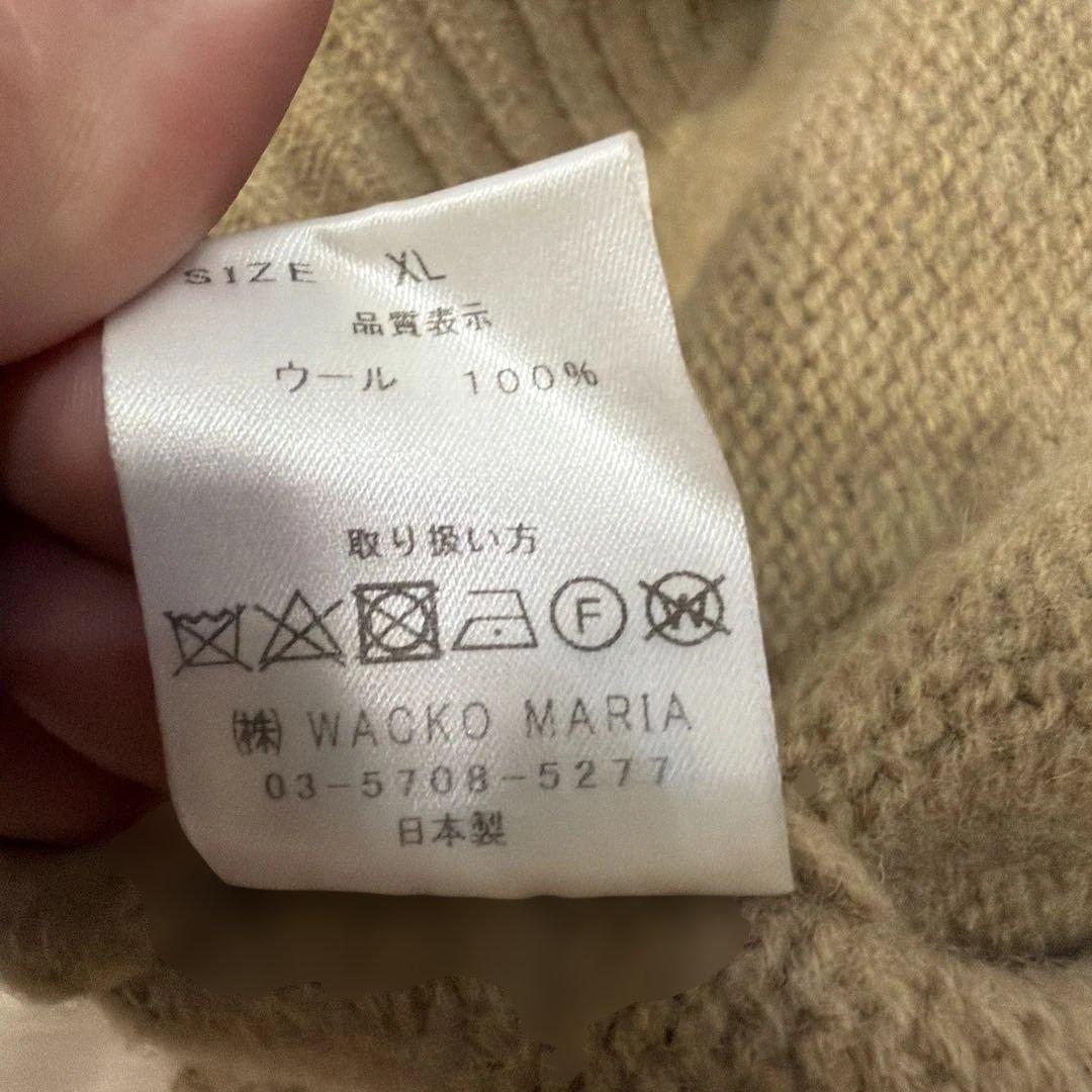WACKO MARIA CLASSIC KNIT SWEATER セーター　XL