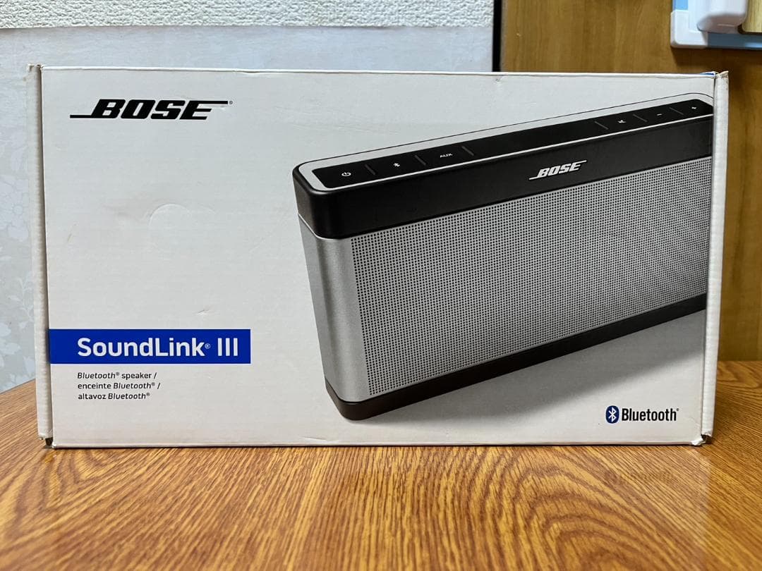 Bose SoundLink III Bluetooth スピーカー