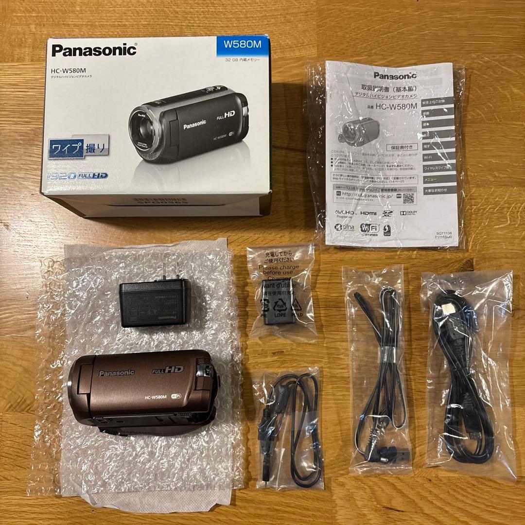 Panasonic HC-W580M 32GB HD デジタルビデオカメラ