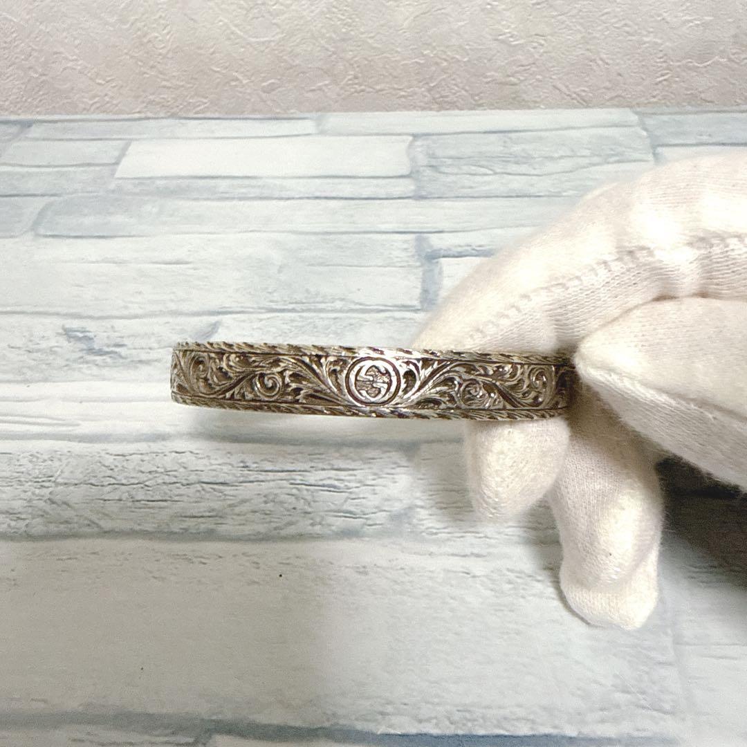 GUCCI グッチ アラベスクモチーフ タイガーヘッド AG925 ブレスレット