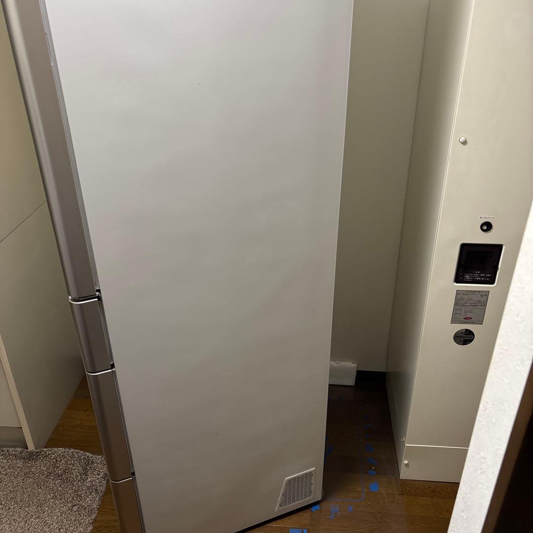 日立XG4300H冷蔵庫 ホワイト 430L 両開き 2017年製 真空チルド