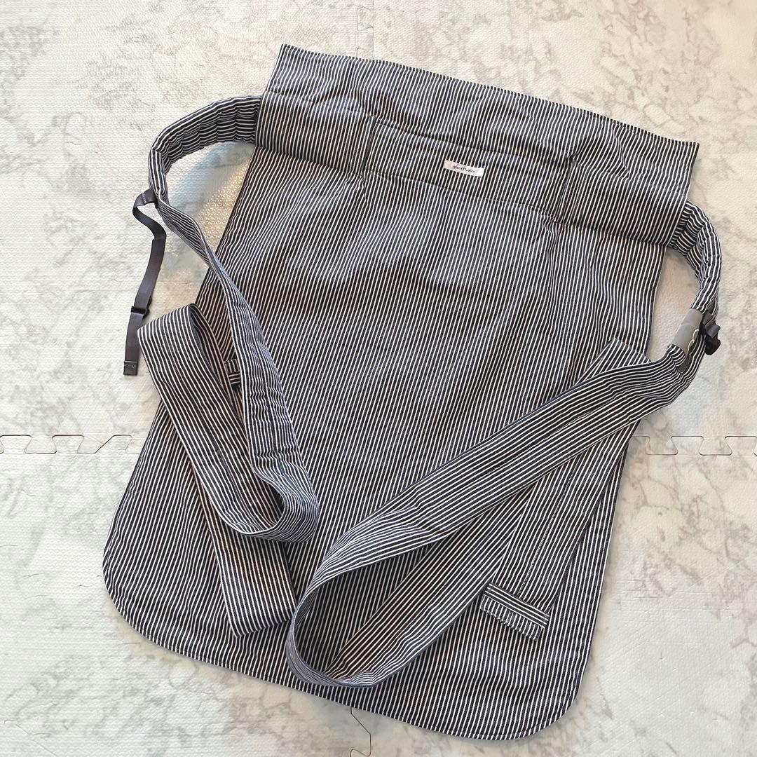 【定価20900円♡】グランモッコ おんぶ紐 抱っこ紐 紺 ネイビー ストライプ