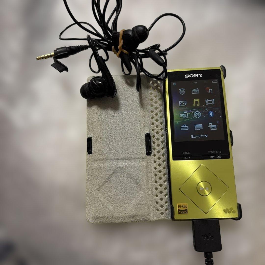 SONY WALKMAN NW-A20 S series ライムイエロー