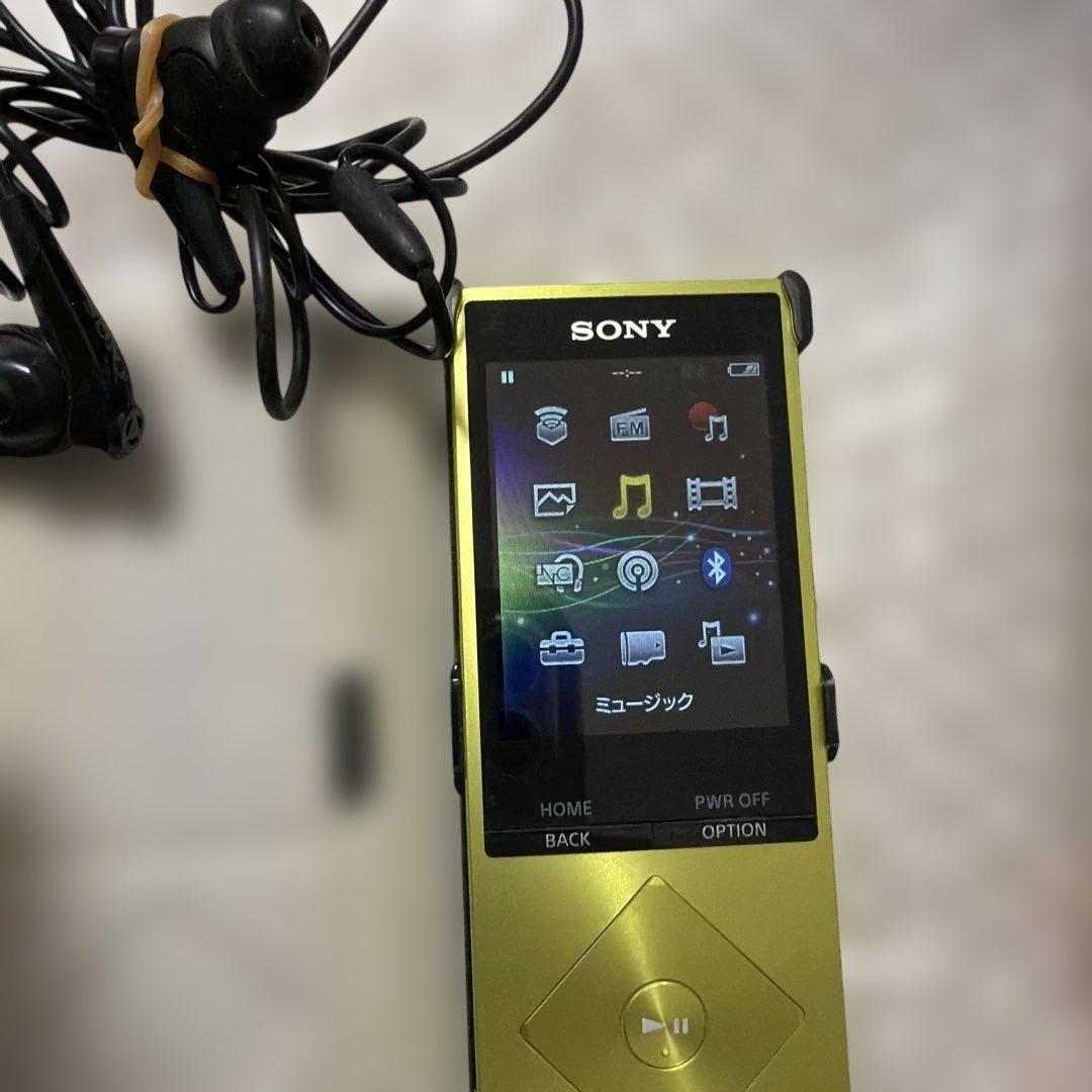 SONY WALKMAN NW-A20 S series ライムイエロー