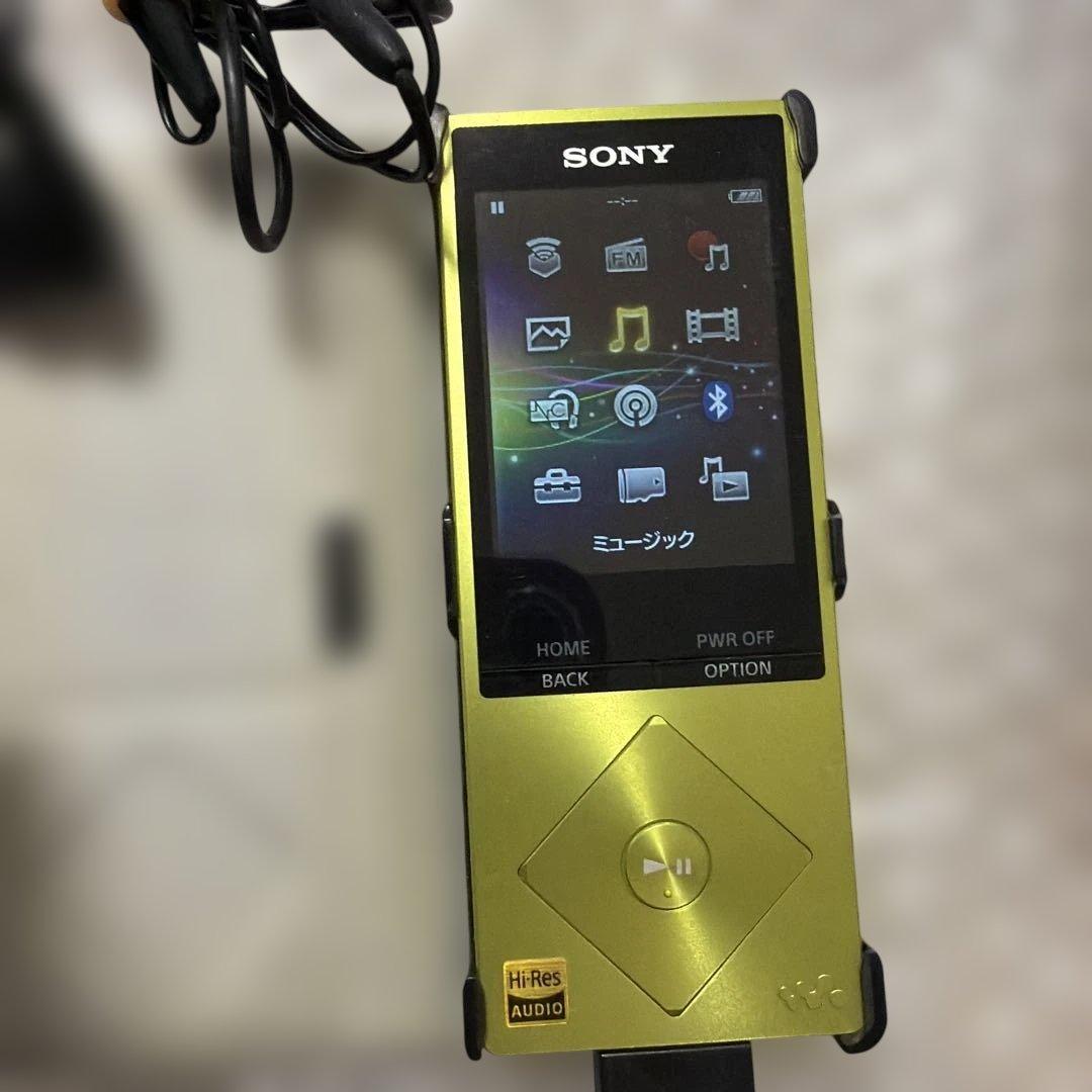SONY WALKMAN NW-A20 S series ライムイエロー