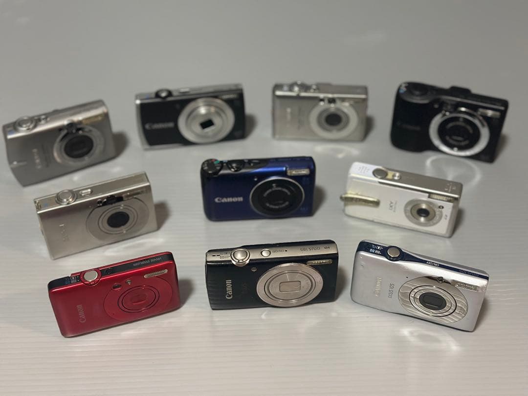 (Canon) 10台 デジカメラ まとめ【動作未確認ジャンク扱】③