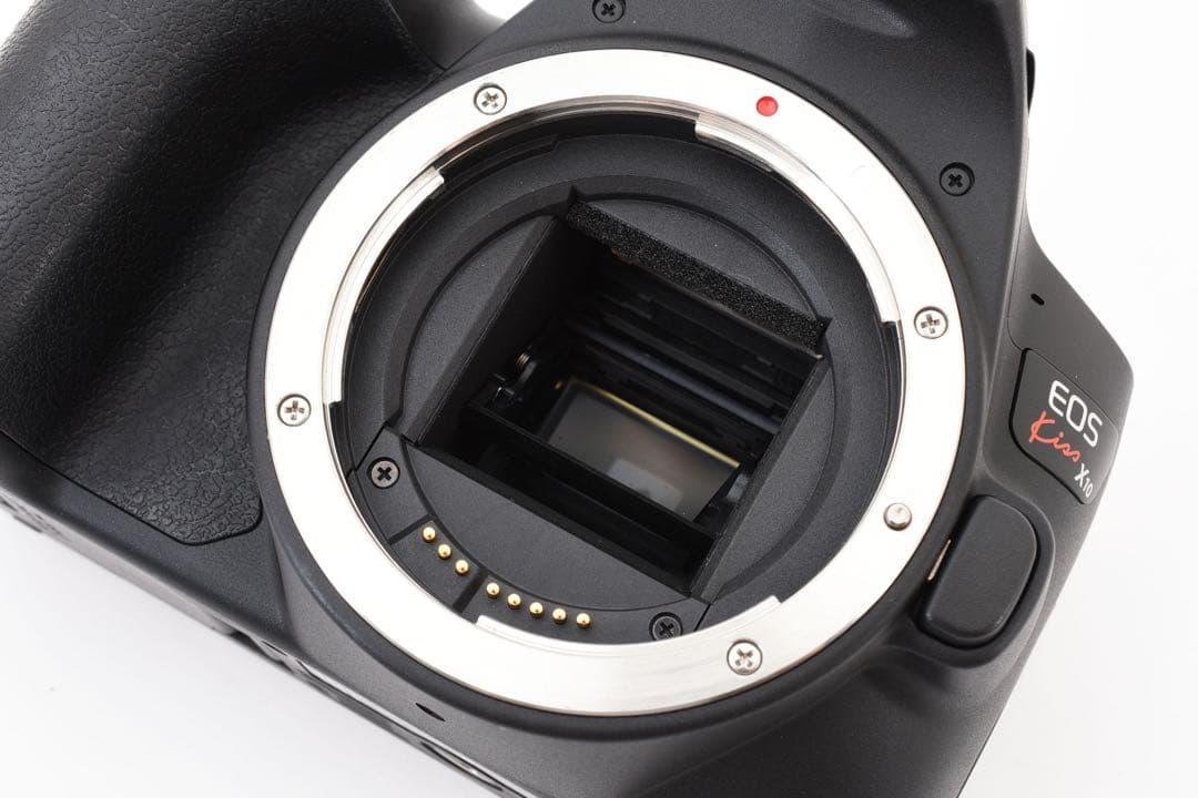 保証付き/Canon kiss X10標準&望遠ダブルレンズセット